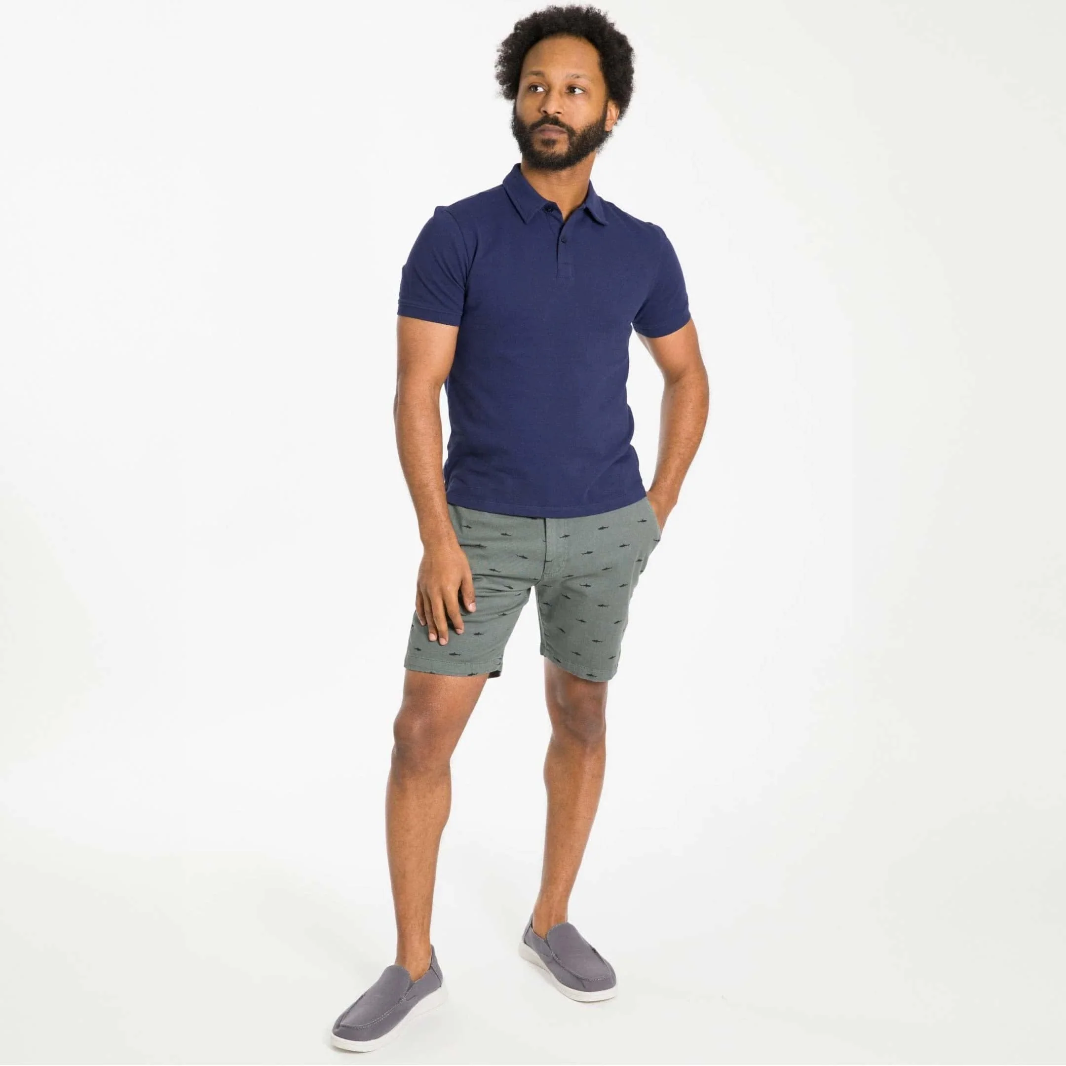Shark Week Lightweight Stretch Chino Short - Image 2