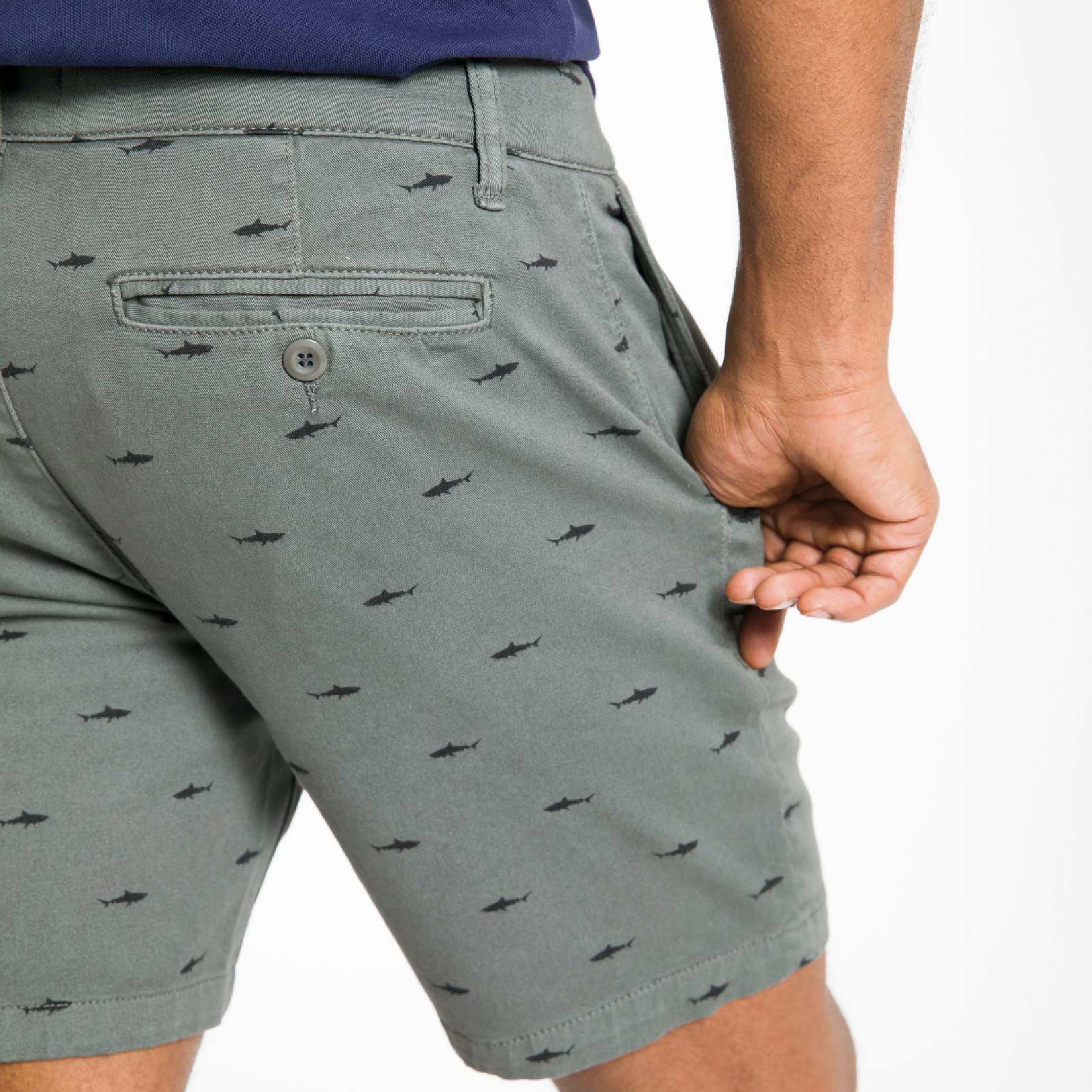Shark Week Lightweight Stretch Chino Short - Image 5