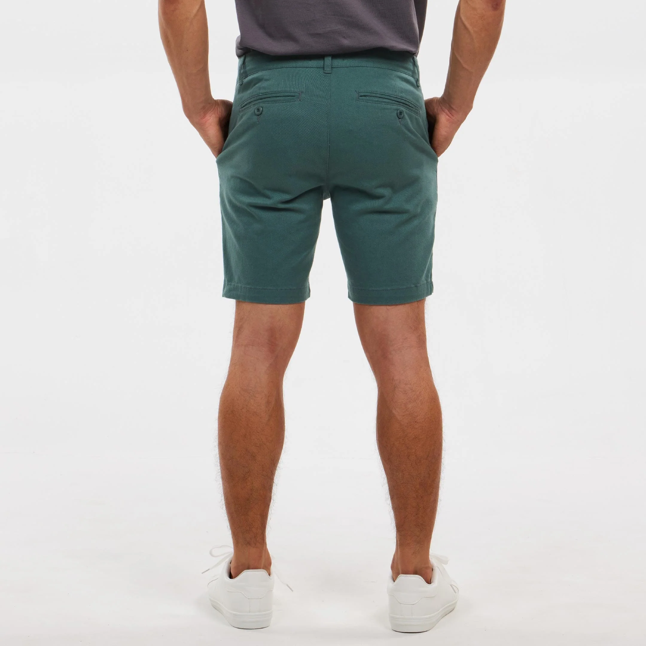Silver Pine Lightweight Stretch Chino Short - Image 3
