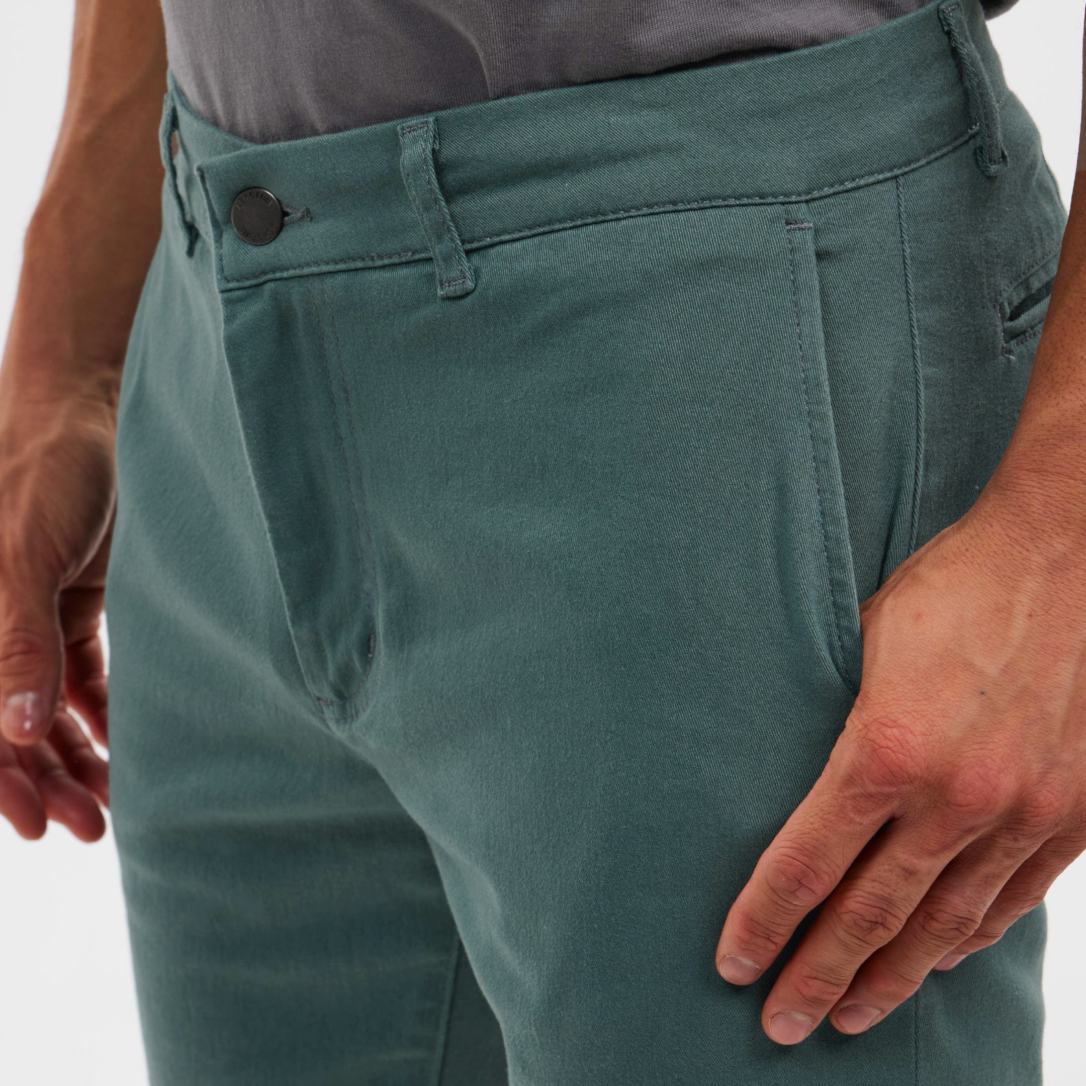 Silver Pine Lightweight Stretch Chino Short - Image 6