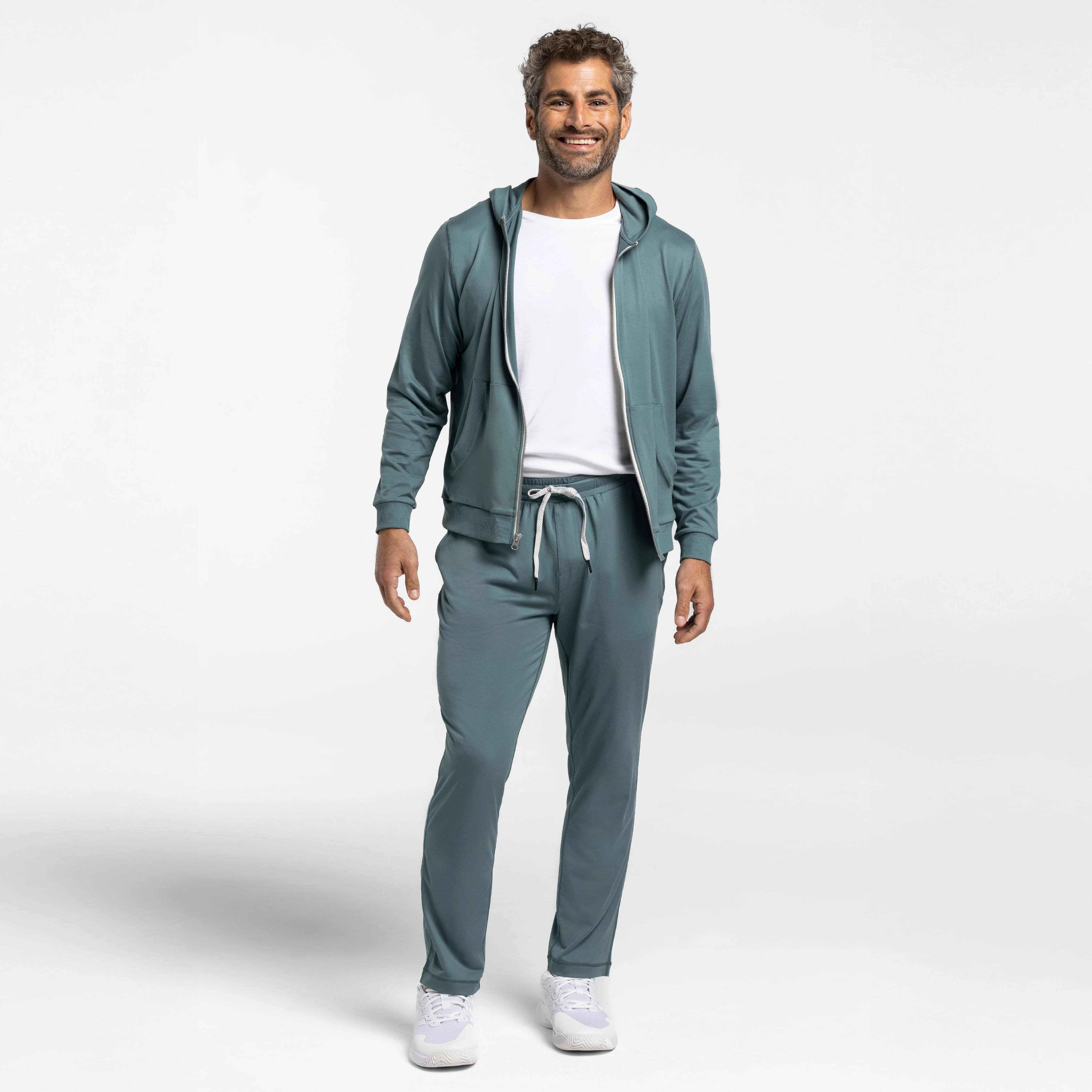 Slate CloudFlex Performance Full-Zip Hoodie - Image 6
