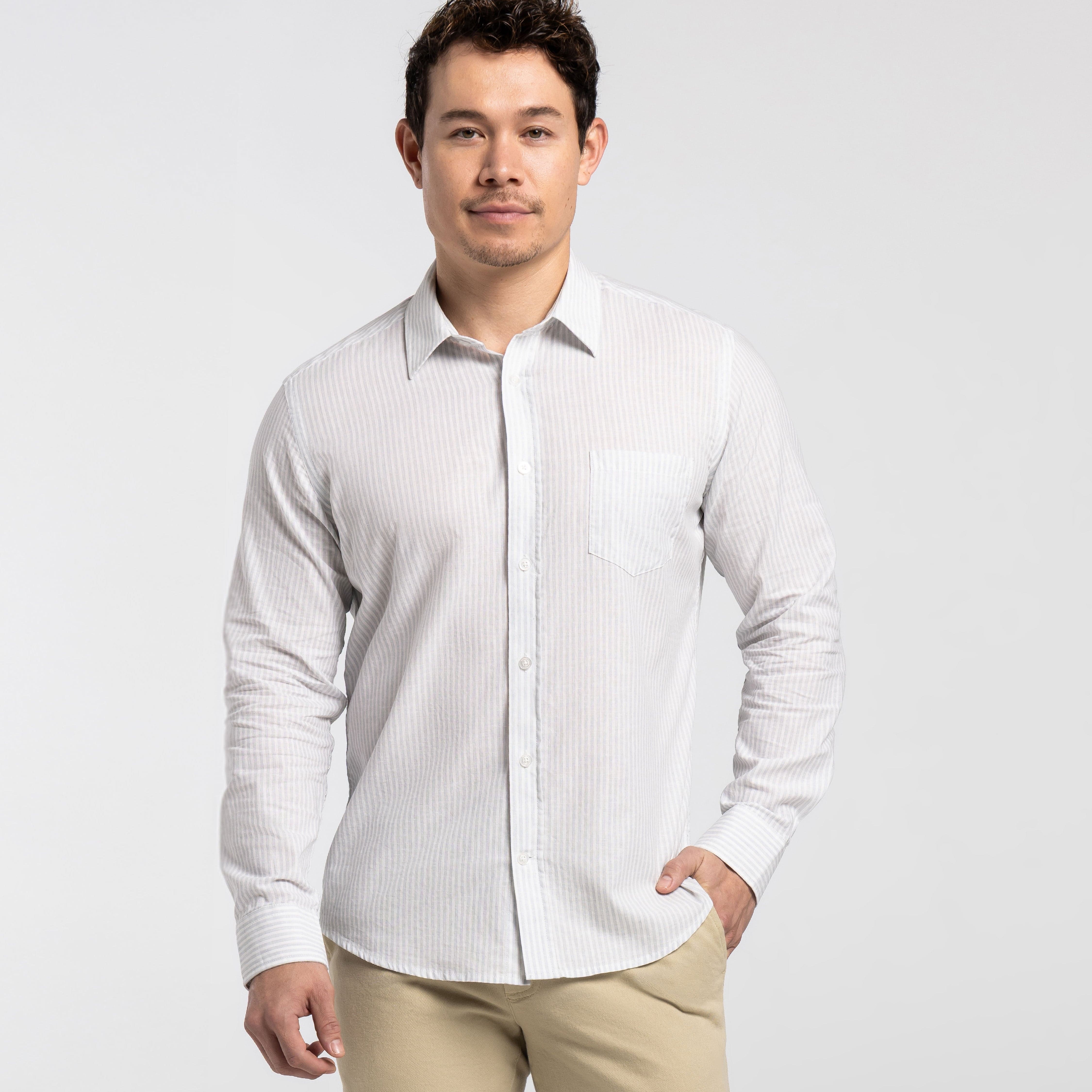 Sorrento Stripes Linen Shirt