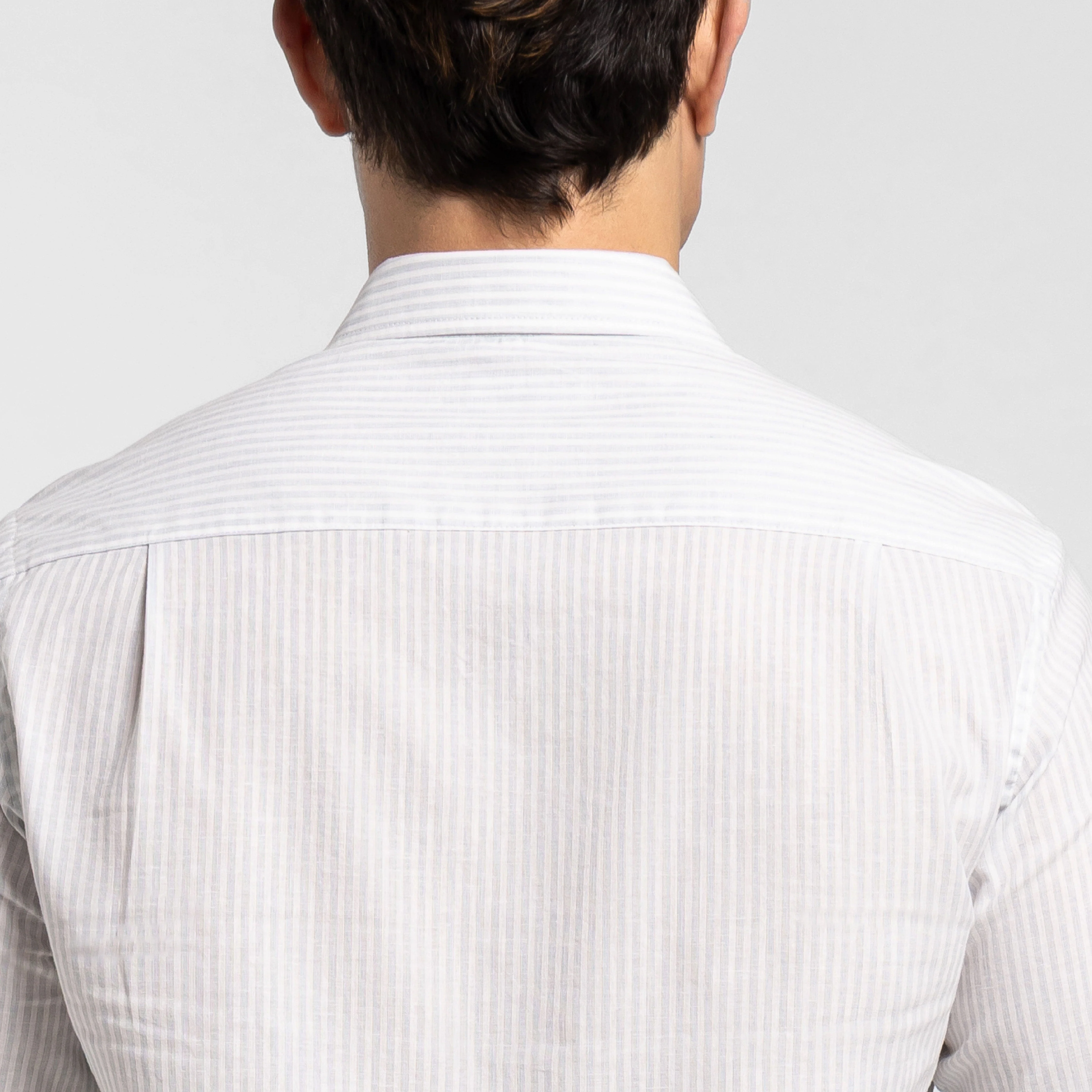 Sorrento Stripes Linen Shirt - Image 5