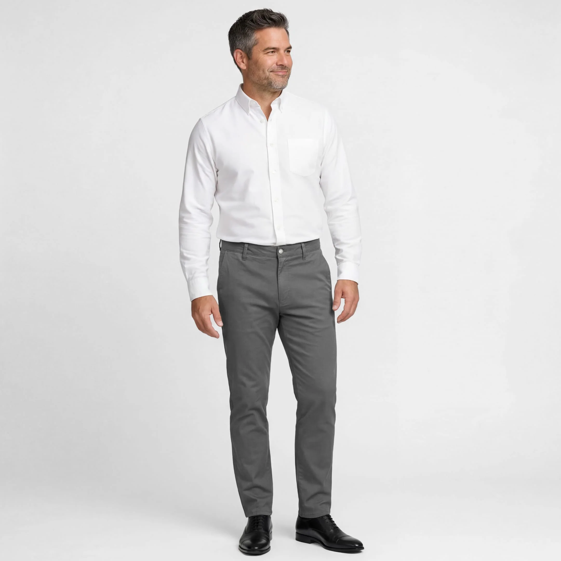 Steel Grey Signature Chino - Image 6
