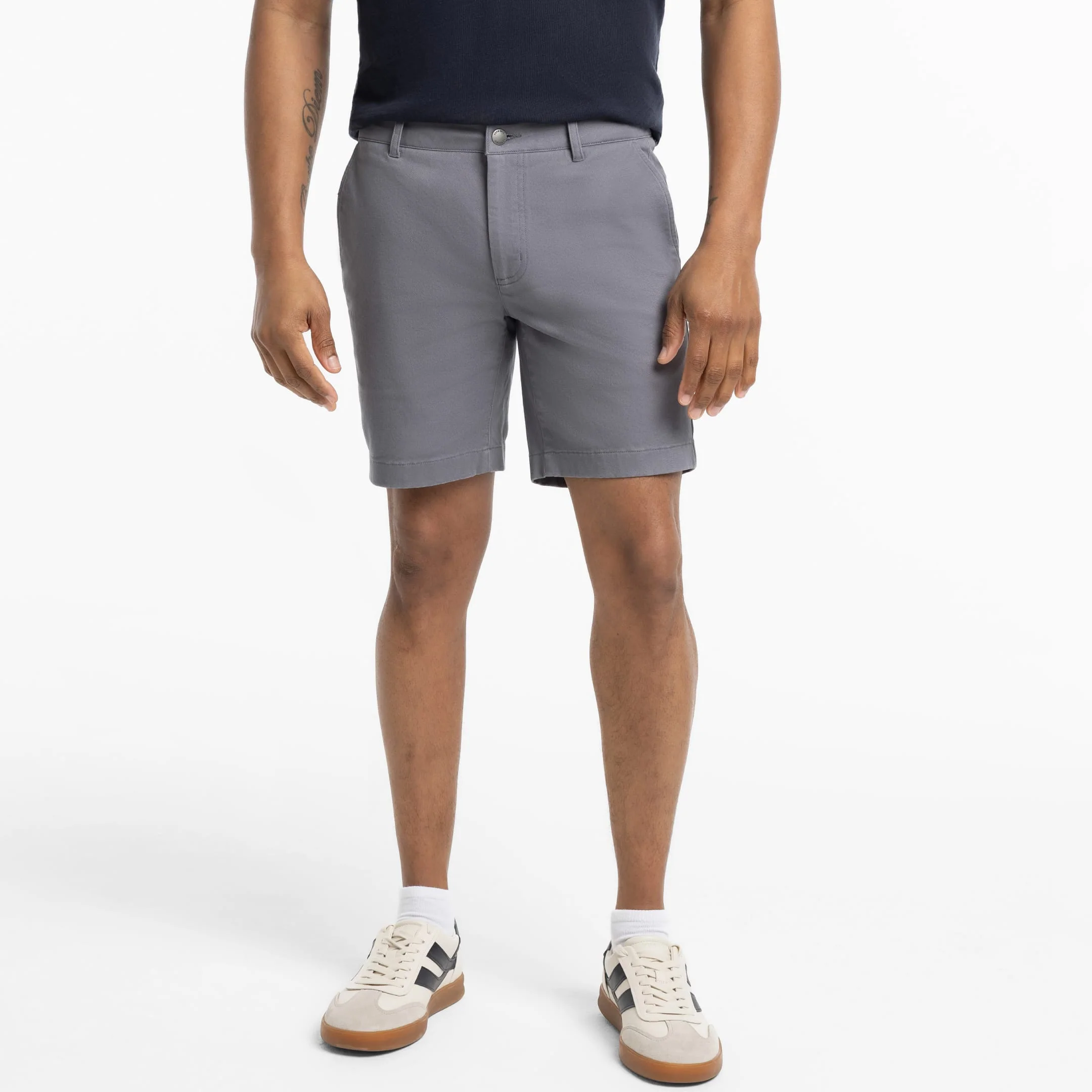 Steel Grey Signature Chino Short