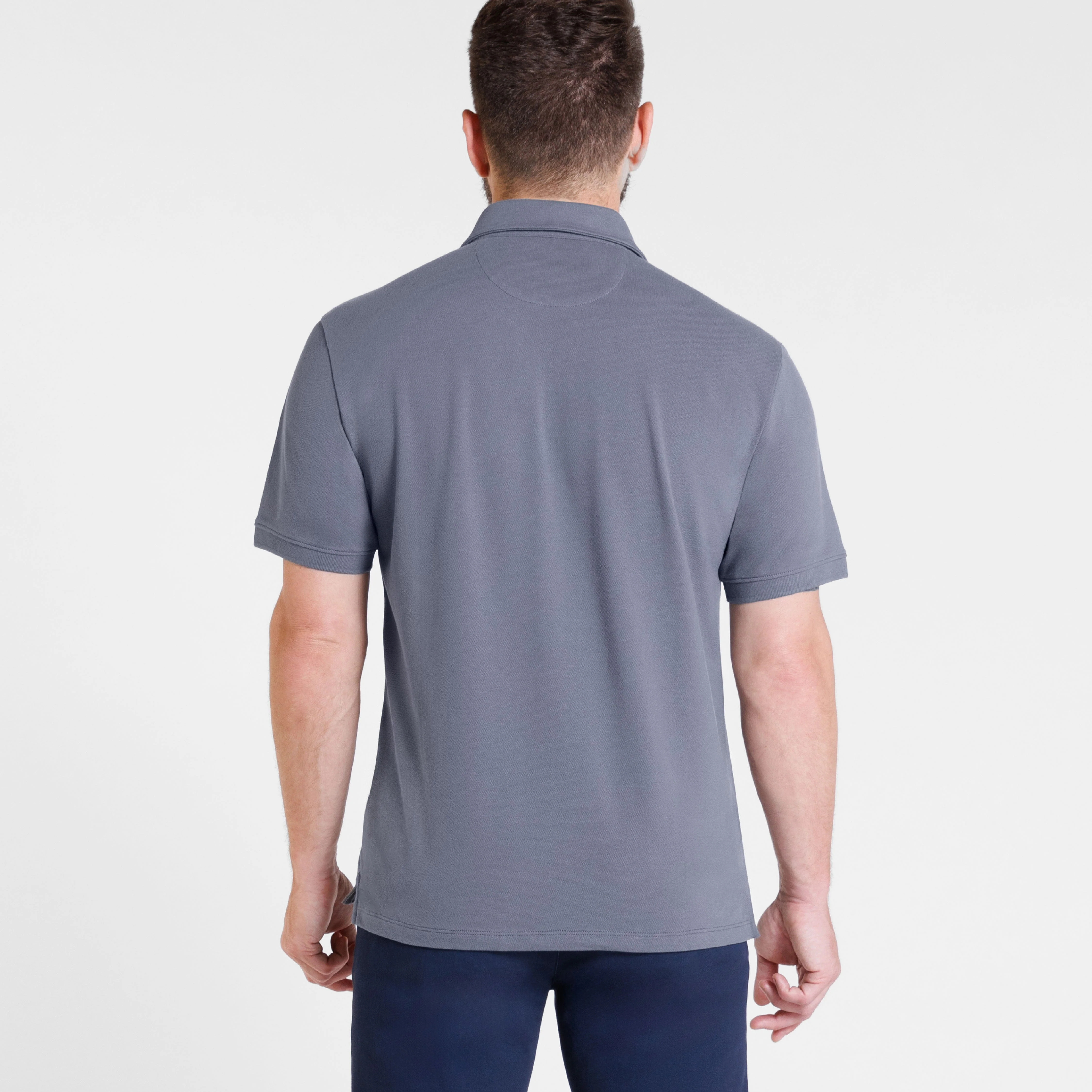 Steel Pique Daily Polo - Image 3
