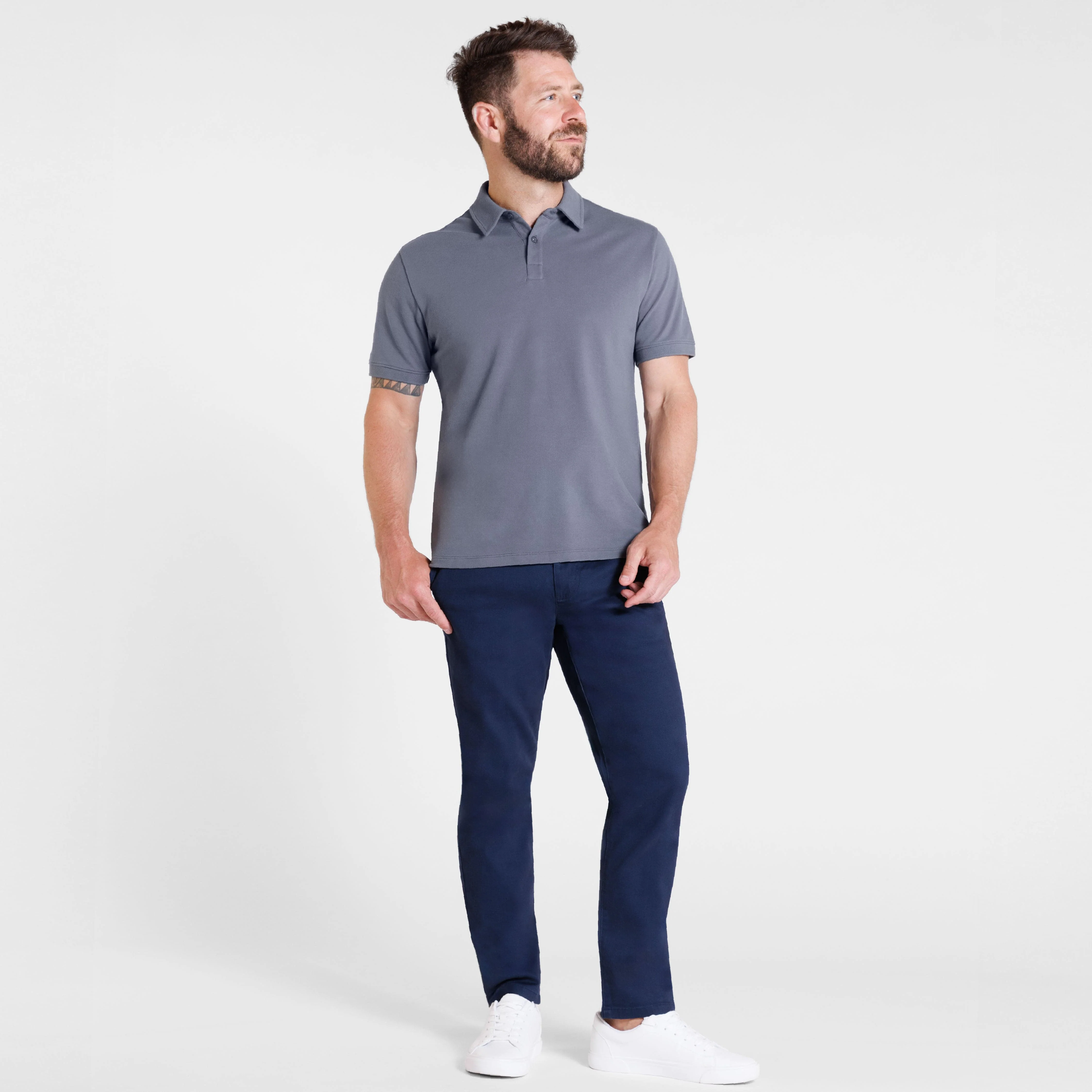 Steel Pique Daily Polo - Image 6