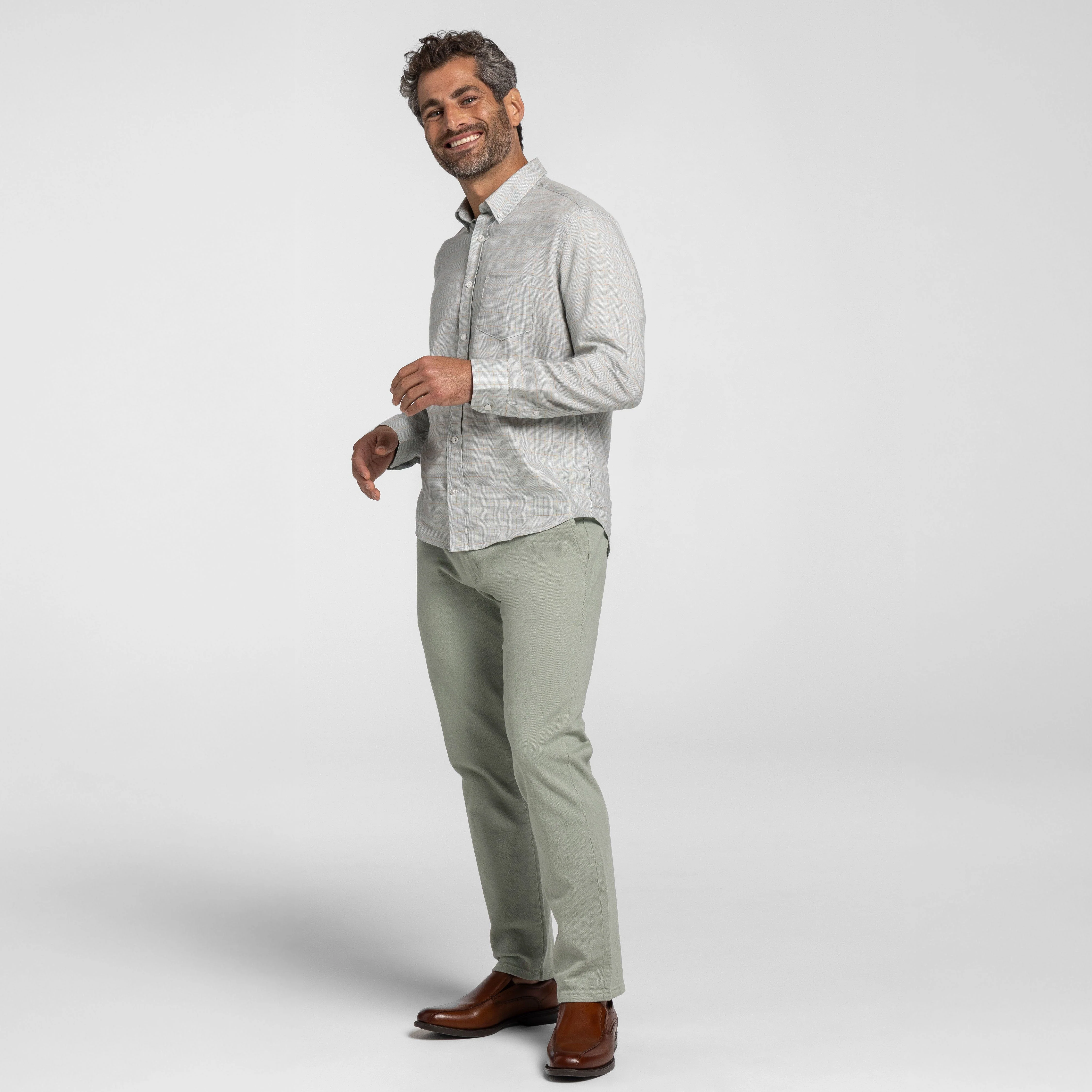 Stone Grid Shirt - Image 6