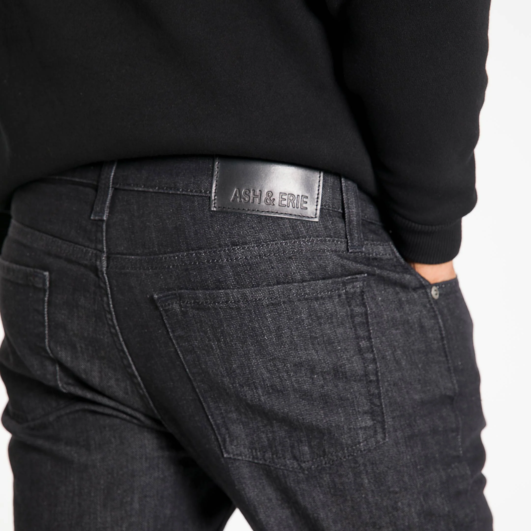 Straight Fit Asphalt Wash Explorer Jeans - Image 3