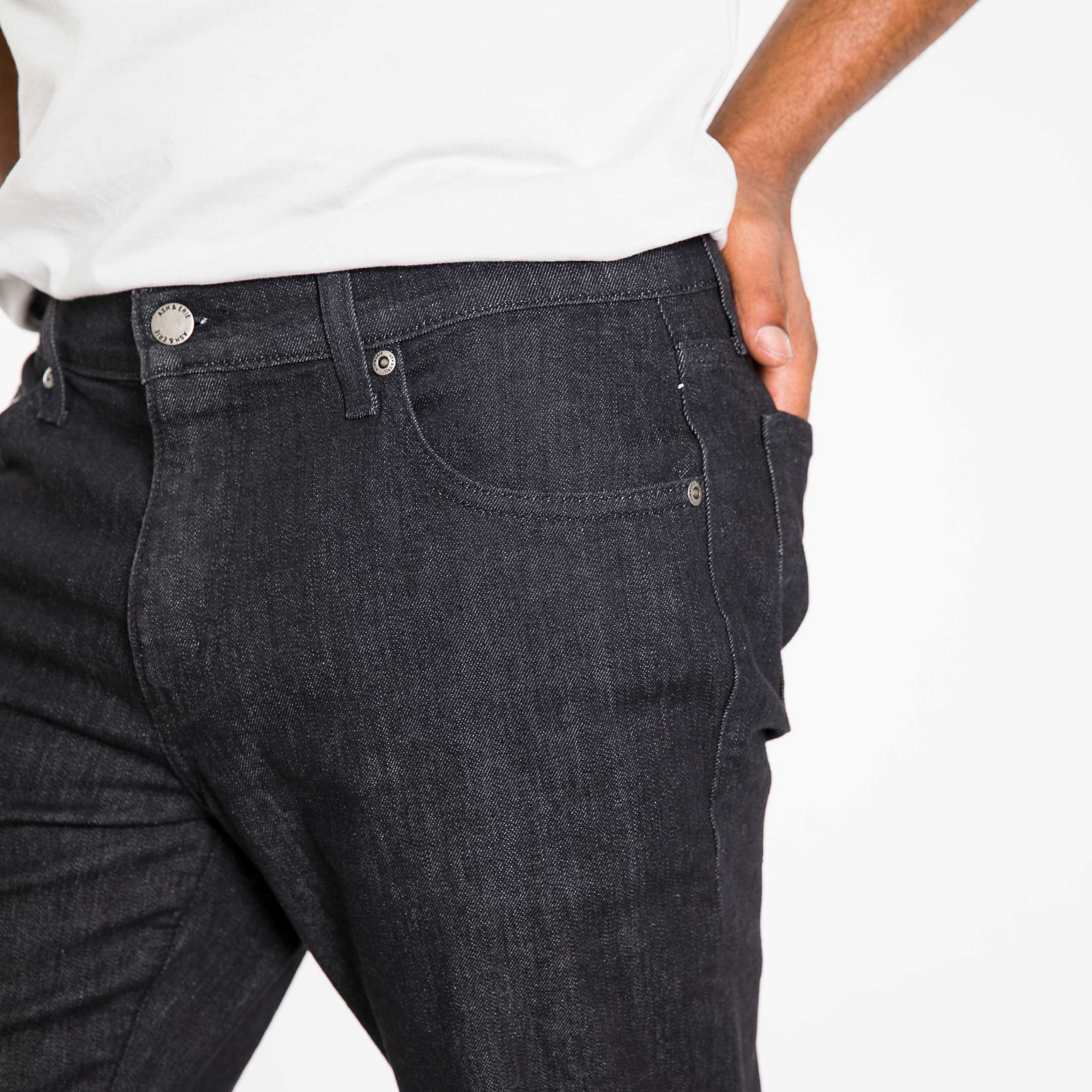 Straight Fit Asphalt Wash Explorer Jeans - Image 5