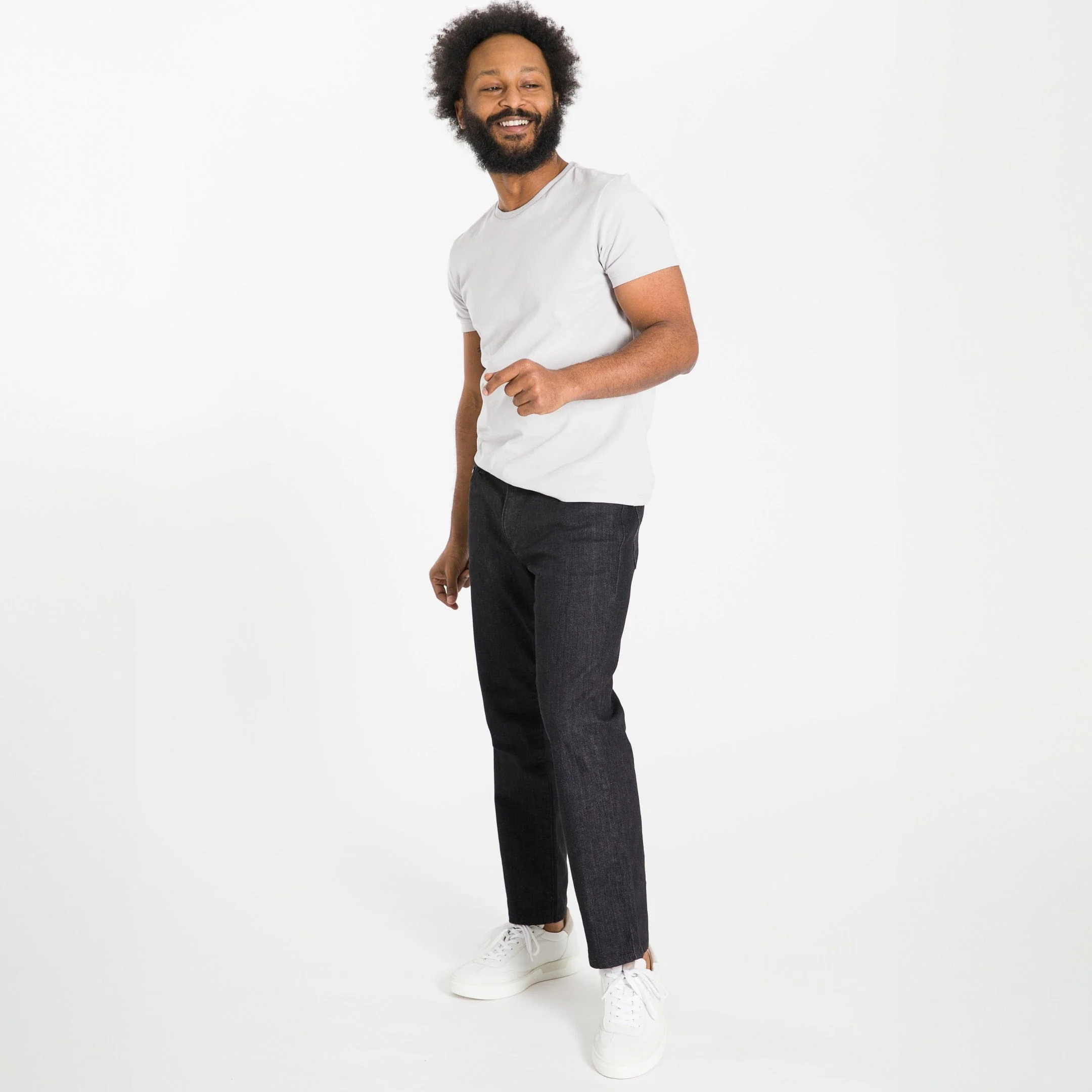 Straight Fit Asphalt Wash Explorer Jeans - Image 6