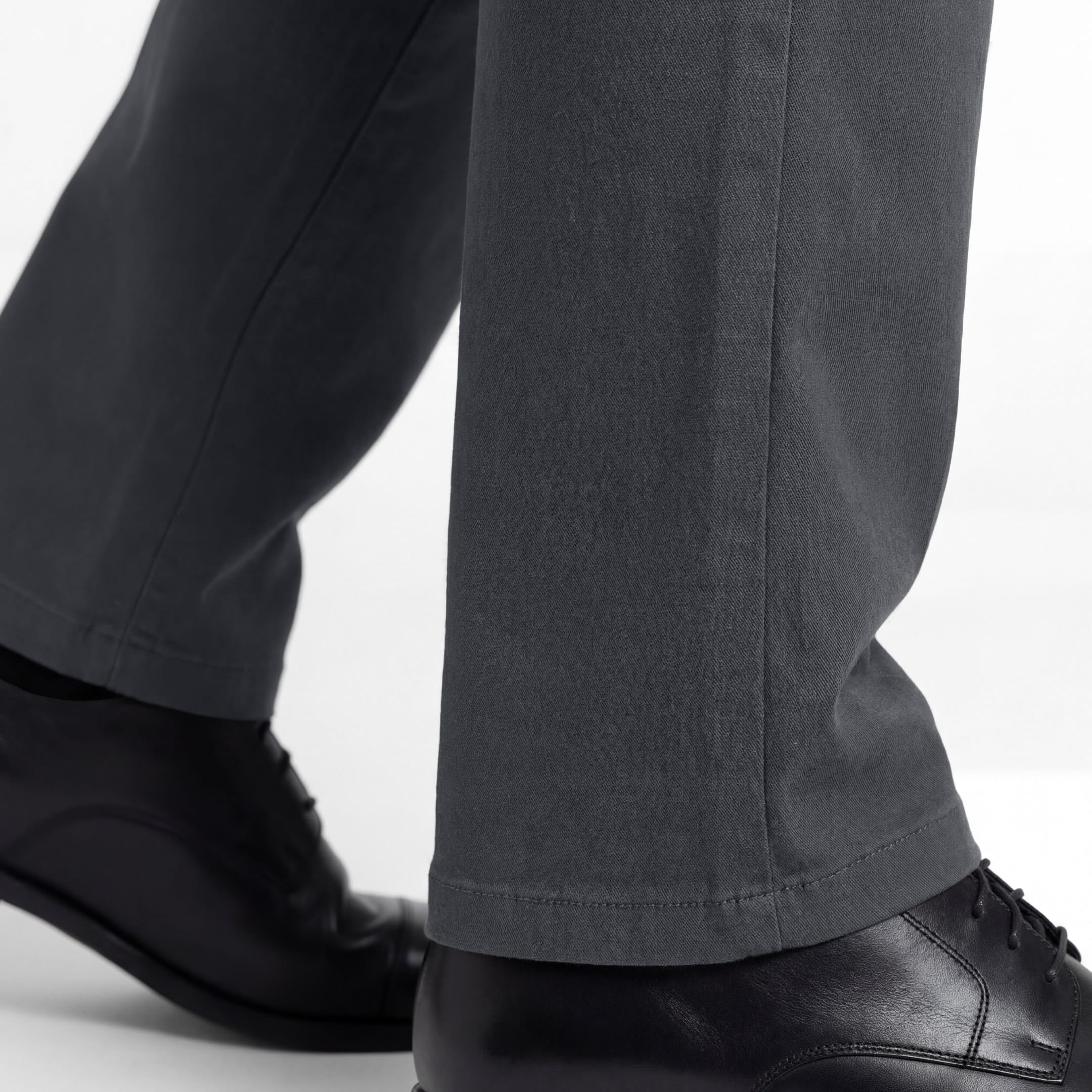 Straight Fit Charcoal Signature Chino - Image 5