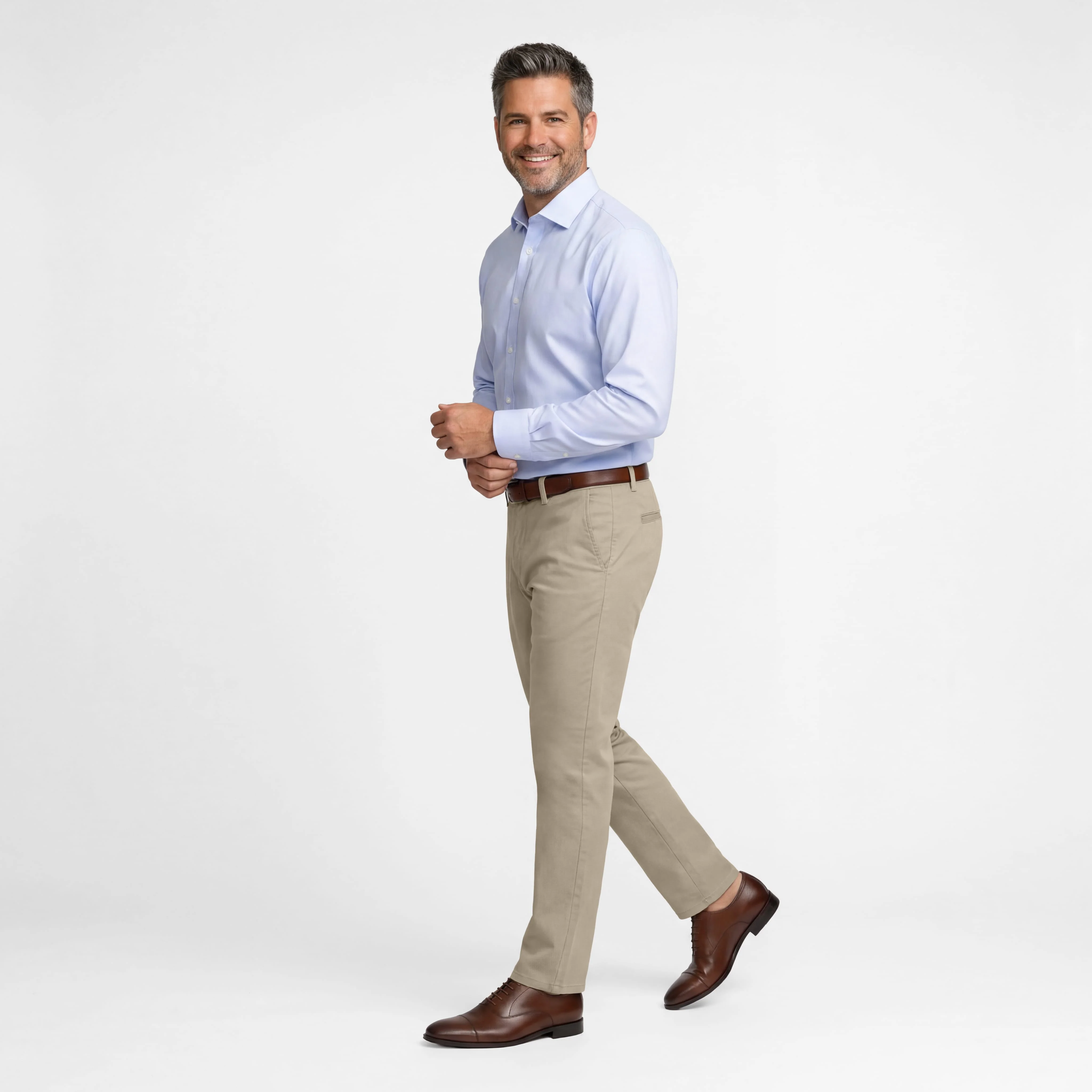 Straight Fit Khaki Signature Chino - Image 6