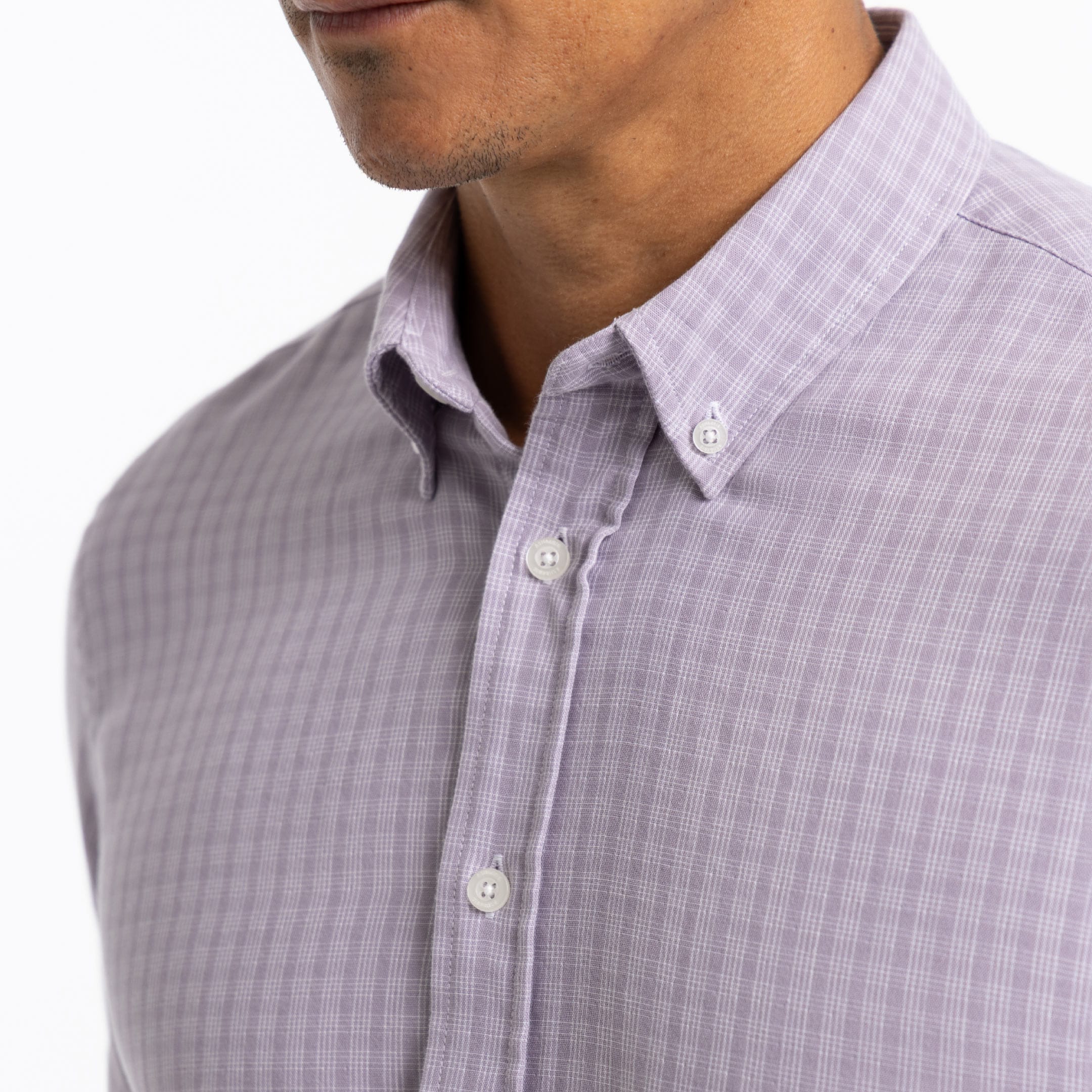 Thistle Tattersall Short Sleeve Wrinkle Free Shirt - Image 4