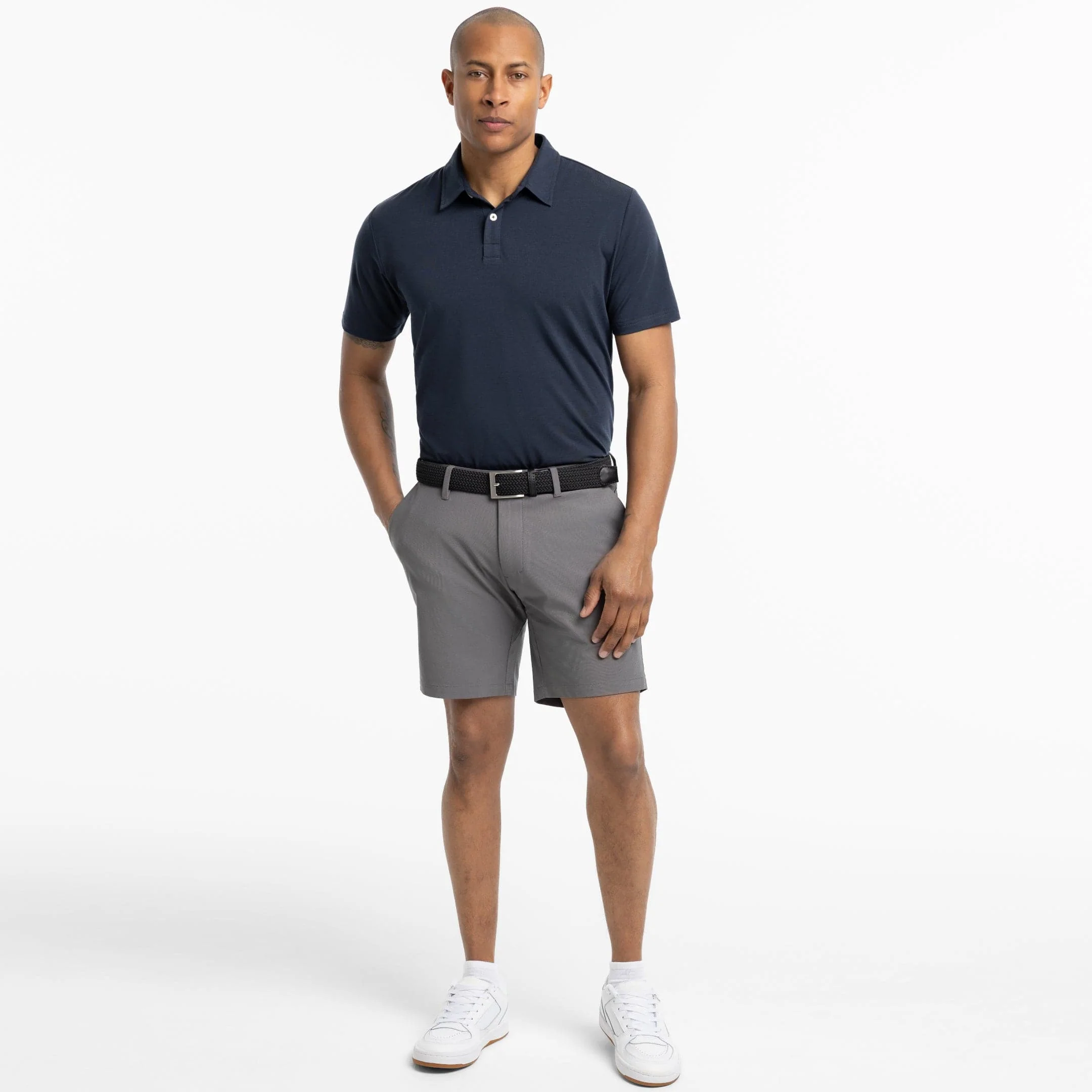 True Navy Tech Polo - Image 2