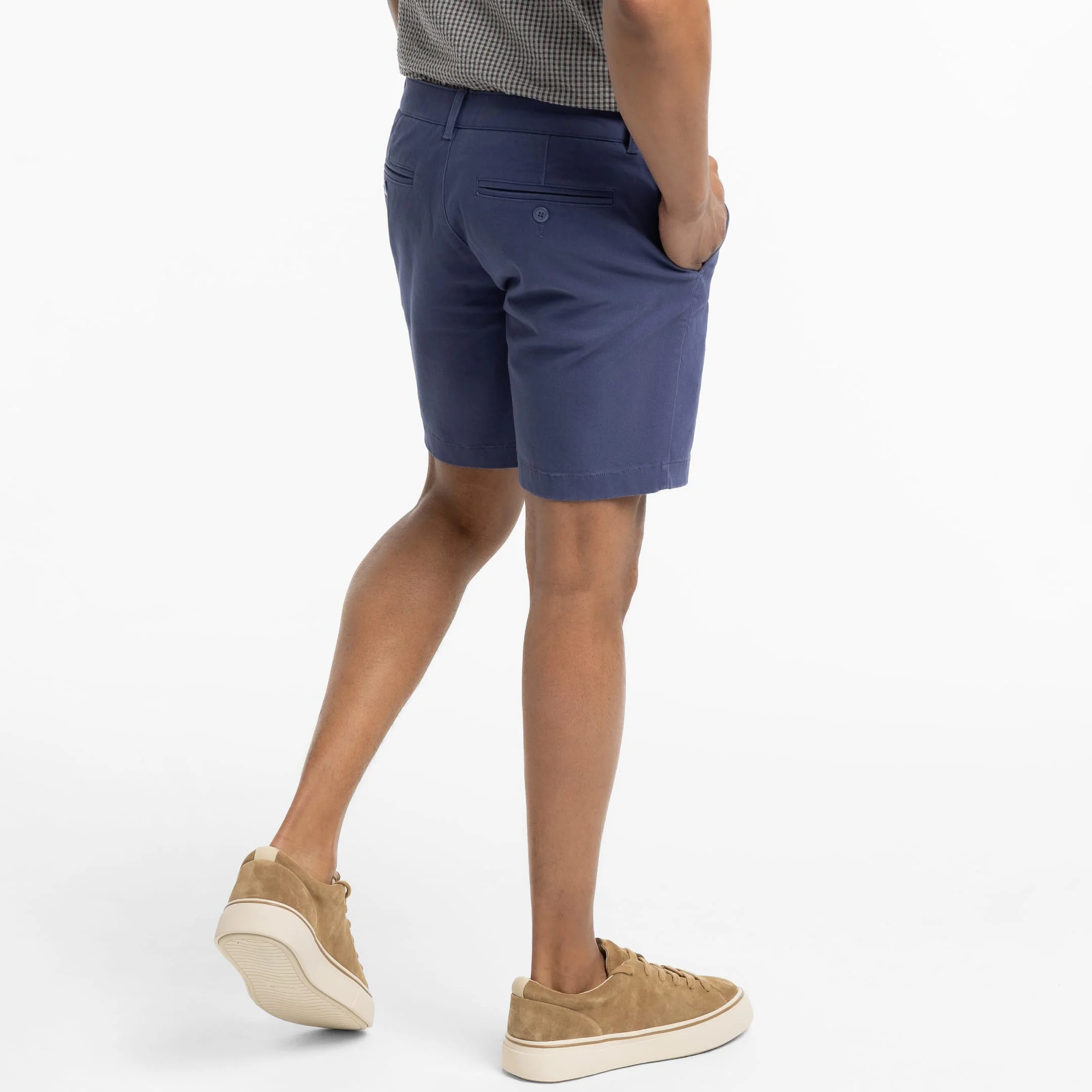 Vintage Blue Signature Chino Short - Image 3