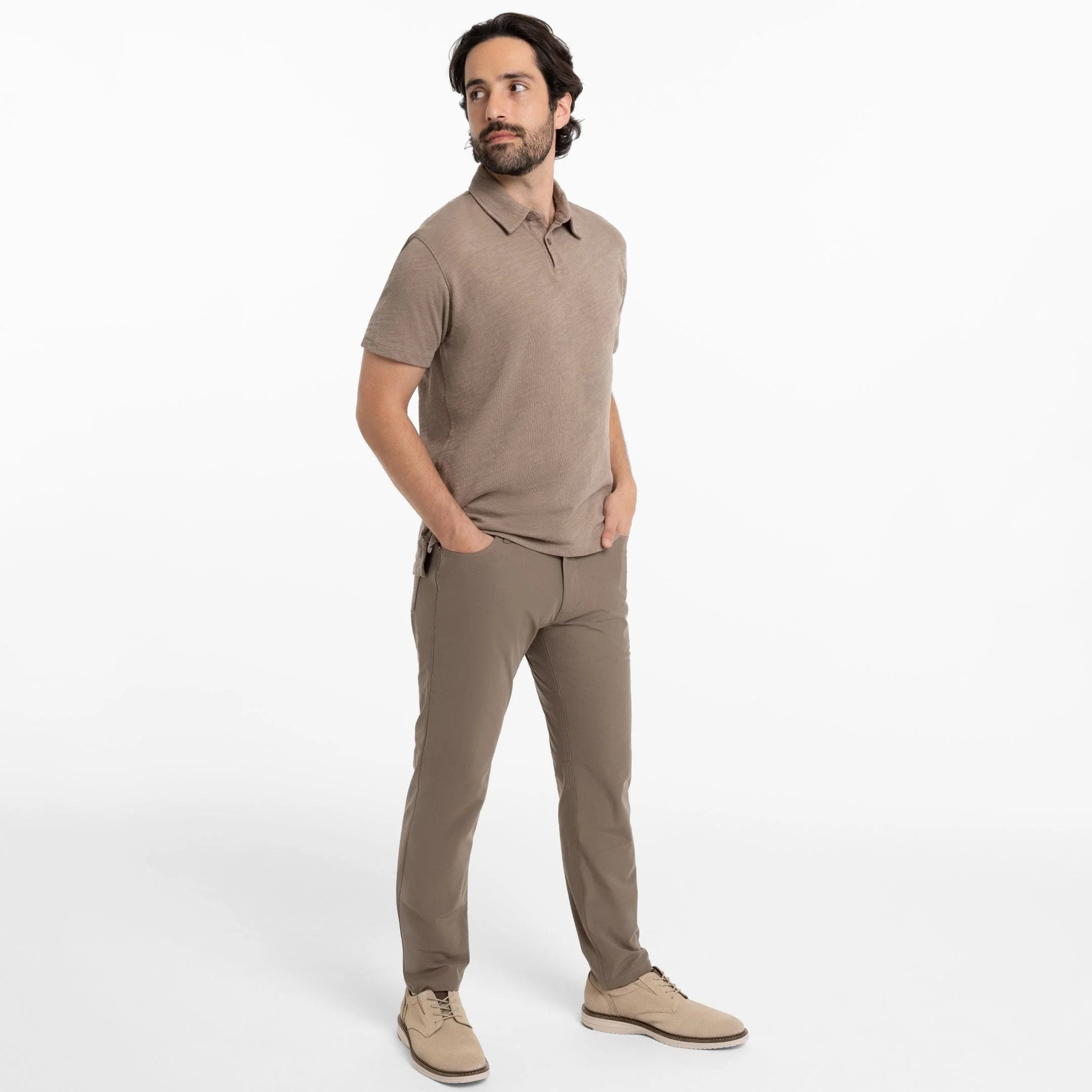 Walnut Textured Polo - Image 6